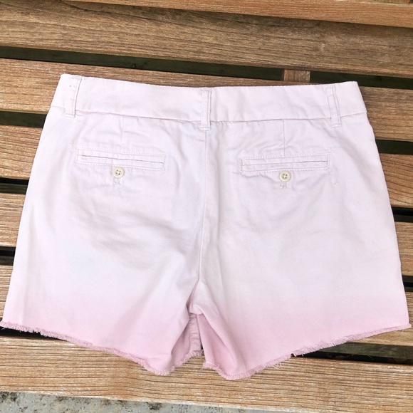 J.Crew vintage “Broken-in Boyfriend” ombré pink shorts - Picture 4 of 10